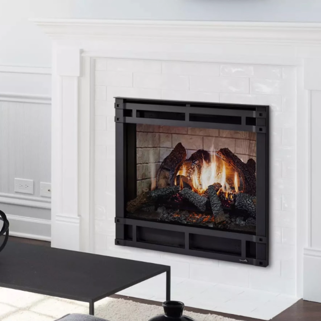 Built-In Fireplace