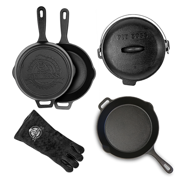 6 Piece Cast Iron Starter Set