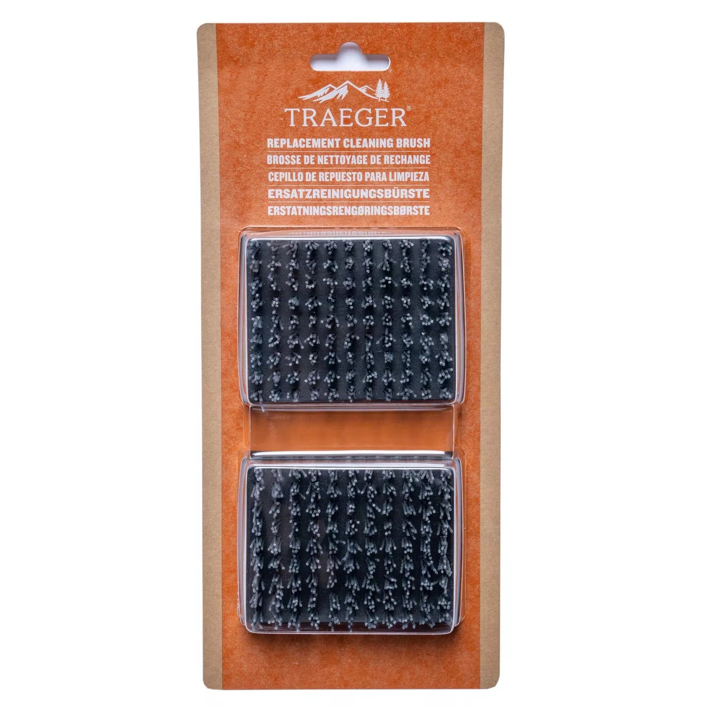 Replacement BBQ Cleaning Brush Head (2 Pack)