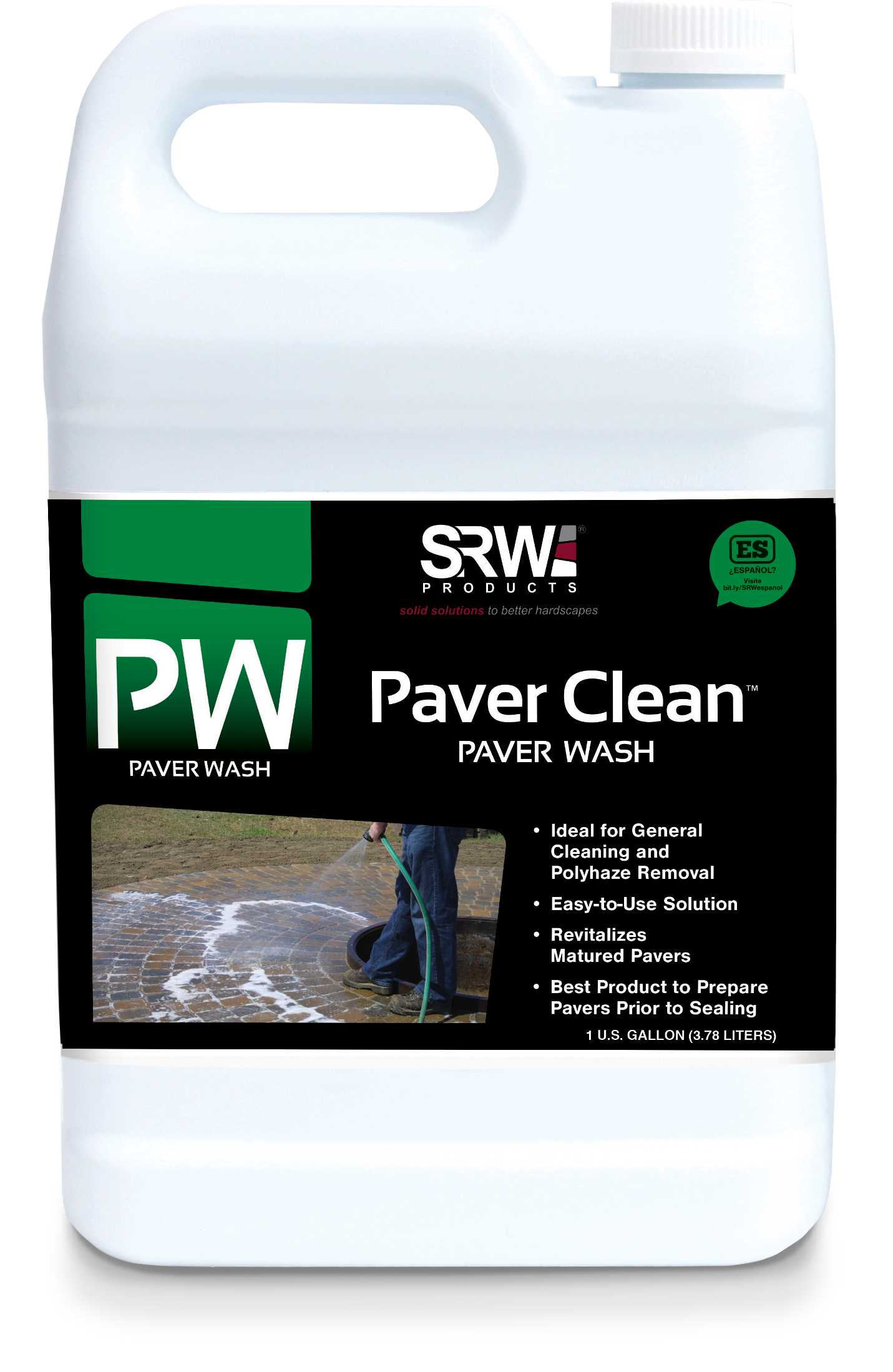 Container of Paver Wash