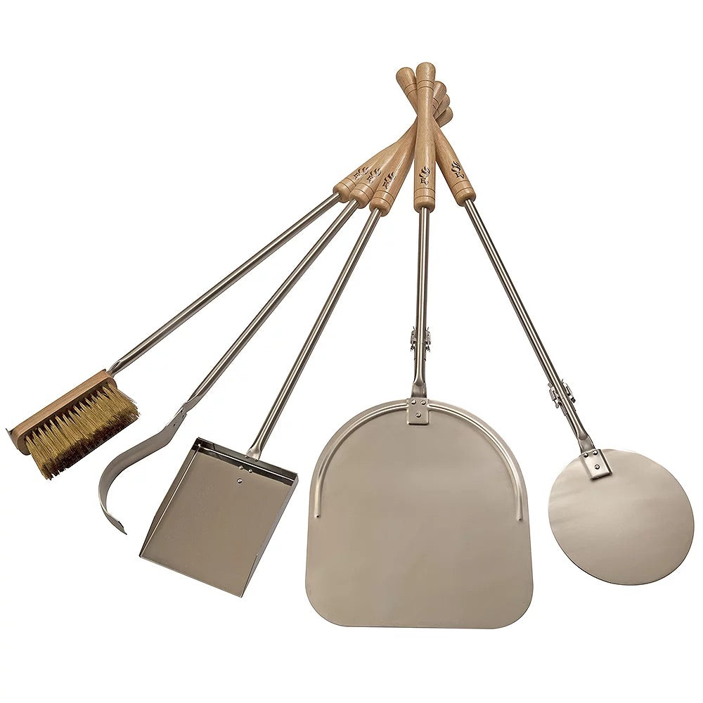Pizza oven tool set
